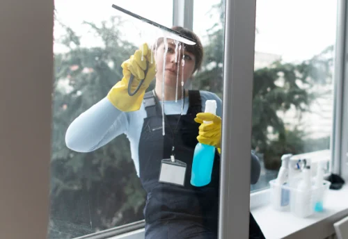 Nettoyage de vitres intérieures et extérieures à Chis